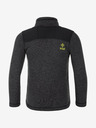 Kilpi Kilpi REGIN sötétszürke cipzáras fiú pulóver