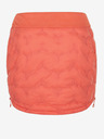 Kilpi Korallszínű női téli steppelt szoknya Kilpi TANY