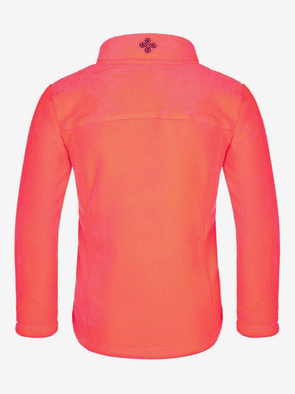 Kilpi Sötét rózsaszínű, cipzáras, gyapjúból készült lány melegítőfelső Kilpi ERIN