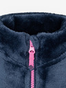 Kilpi Sötét rózsaszínű, cipzáras, gyapjúból készült lány melegítőfelső Kilpi ERIN