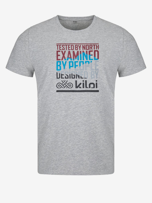 Kilpi Szürke férfi nyomtatott póló Kilpi TYPON