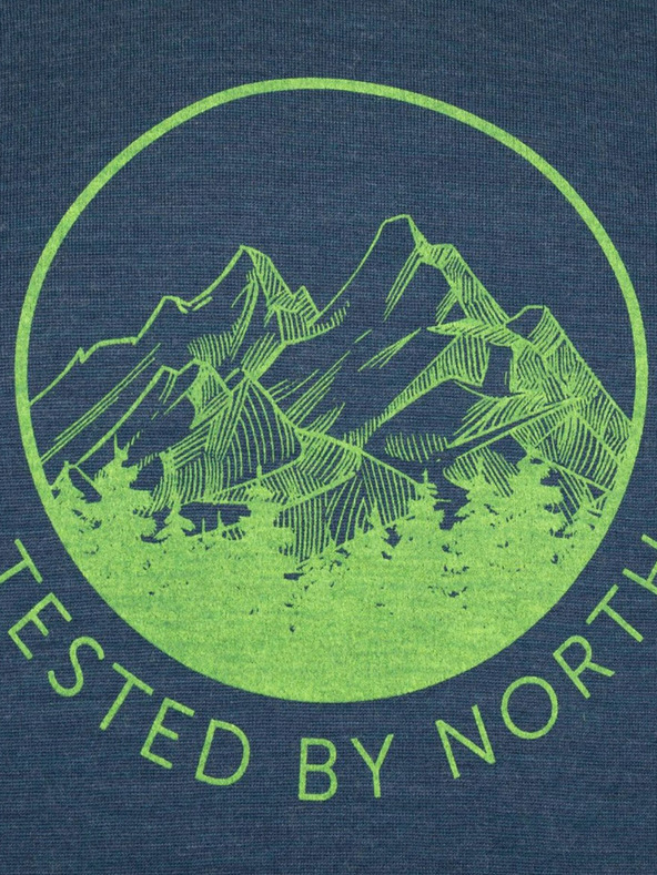 Kilpi Sötétszürke férfi merinói gyapjú termál póló Kilpi MAVORA TOP