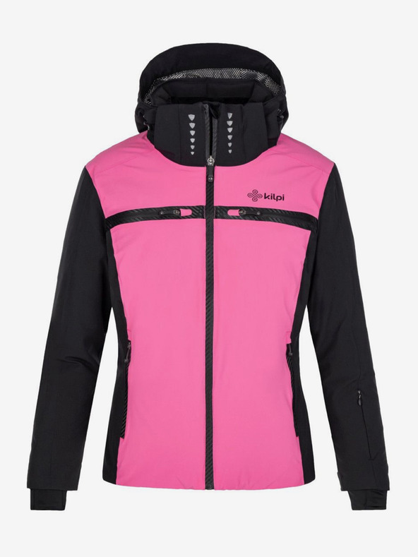 Kilpi Fekete és rózsaszín női téli sí dzseki Kilpi HATTORI