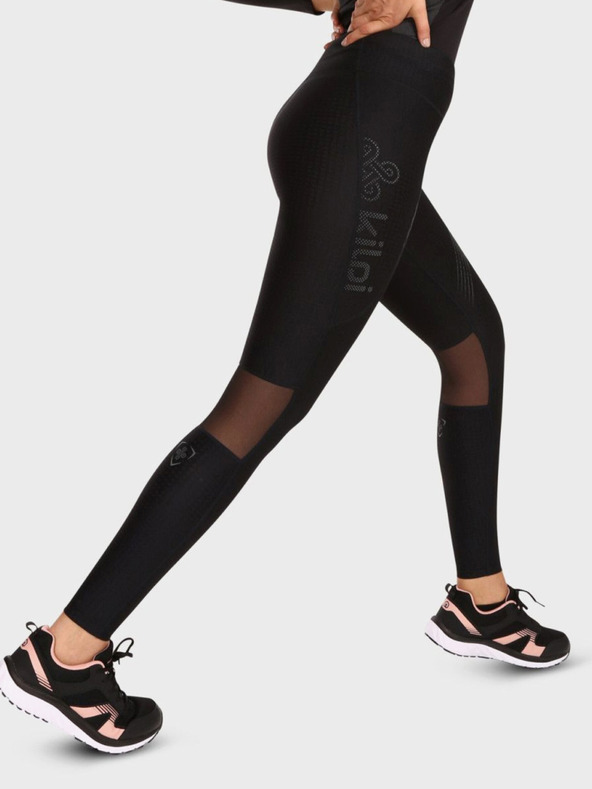 Kilpi Fekete női futó leggings Kilpi GEARS