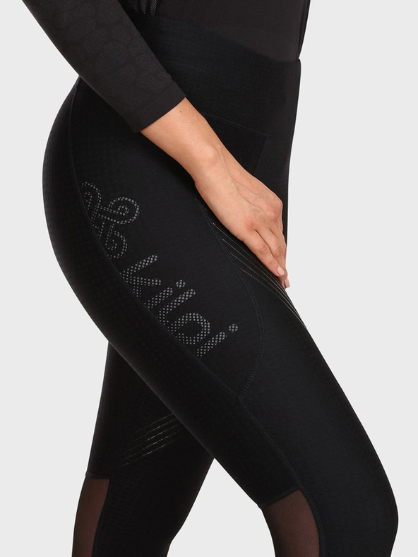 Kilpi Fekete női futó leggings Kilpi GEARS