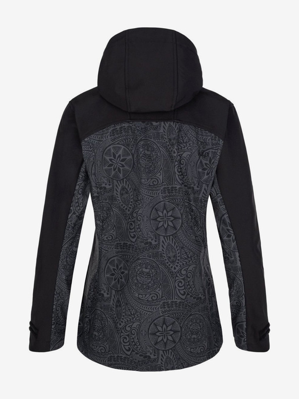 Kilpi Fekete és szürke női Kilpi RAVIA softshell dzseki