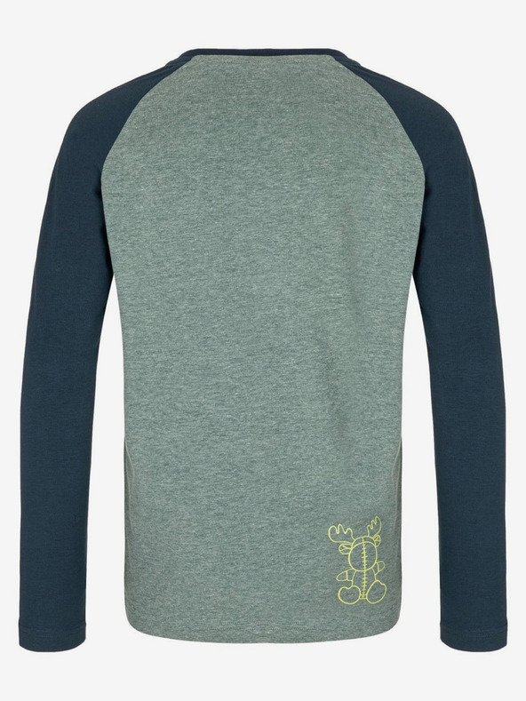 Kilpi Kék és zöld fiú pamut hosszú ujjú póló Kilpi SONIER