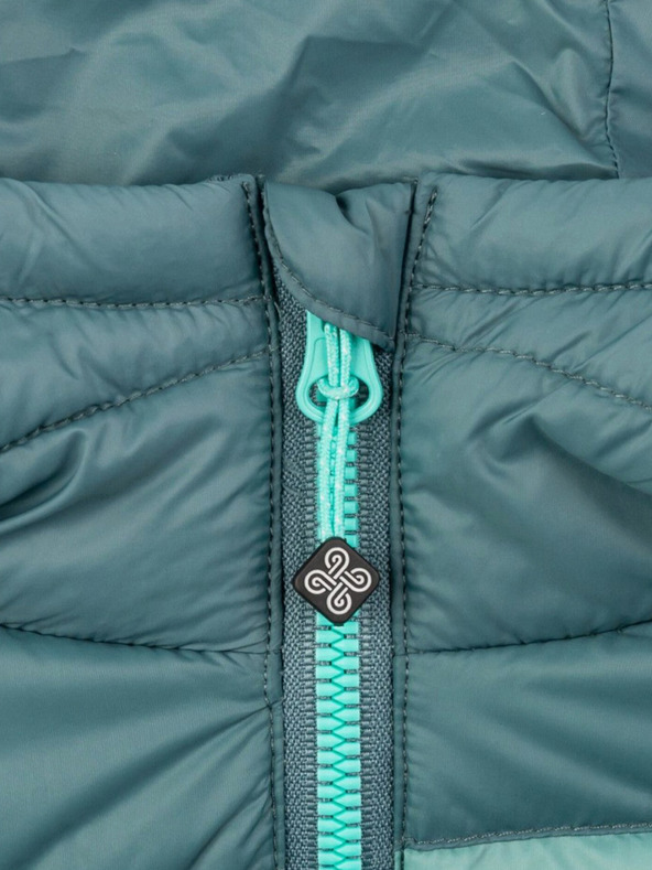 Kilpi Szürke és fekete női Kilpi PYRAMIDEN pehelypaplan kabát