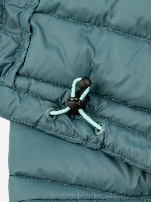 Kilpi Szürke és fekete női Kilpi PYRAMIDEN pehelypaplan kabát