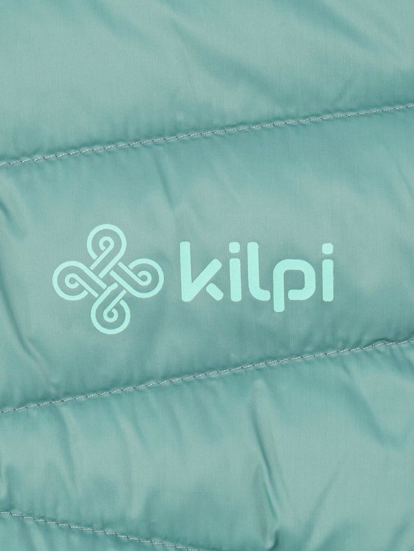 Kilpi Szürke és fekete női Kilpi PYRAMIDEN pehelypaplan kabát