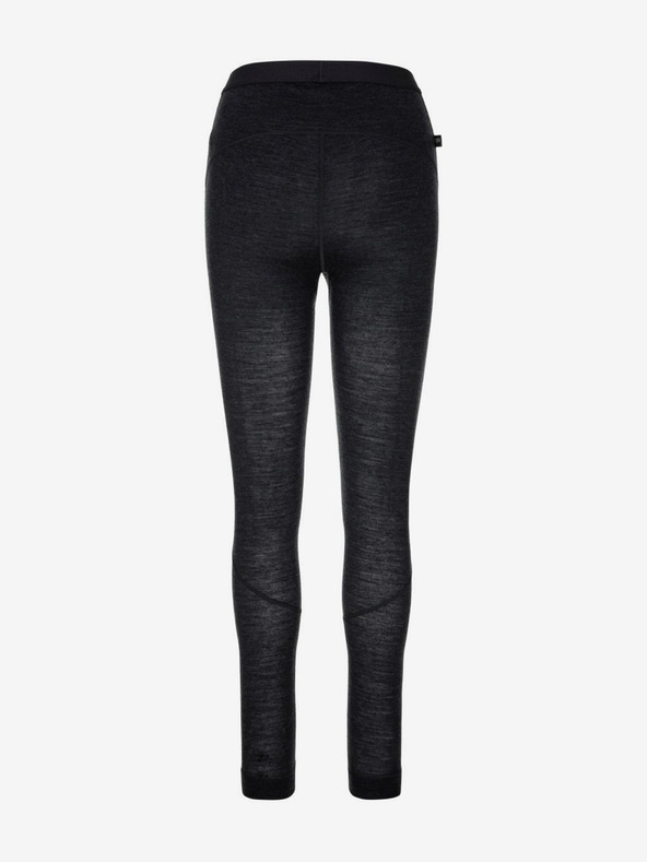 Kilpi Fekete női merinó gyapjú thermo leggings Kilpi MAVORA BOTTOM
