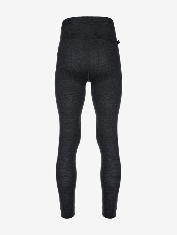 Kilpi Fekete férfi merinói gyapjú sportleggings Kilpi MAVORA BOTTOM MAVORA BOTTOM