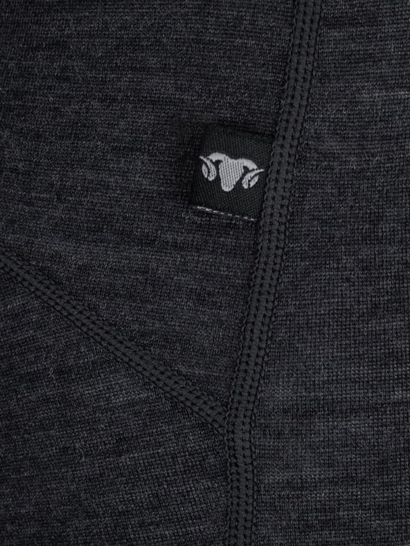 Kilpi Fekete férfi merinói gyapjú sportleggings Kilpi MAVORA BOTTOM MAVORA BOTTOM