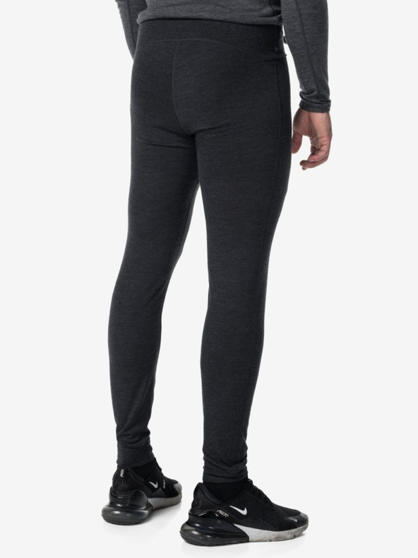 Kilpi Fekete férfi merinói gyapjú sportleggings Kilpi MAVORA BOTTOM MAVORA BOTTOM