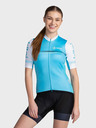 Kilpi Világoskék női cipzáras sportpóló Kilpi CORRIDOR
