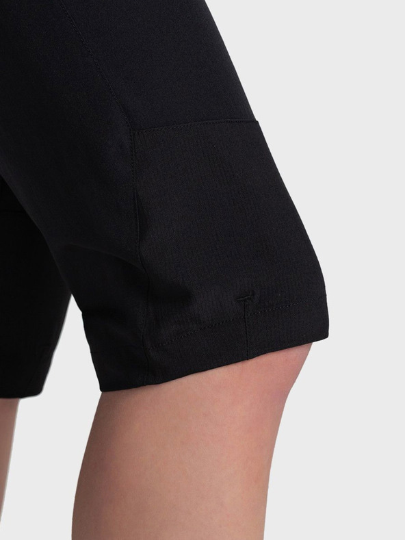 Kilpi Fekete női háromnegyedes hosszúságú sportnadrág Kilpi MEEDIN