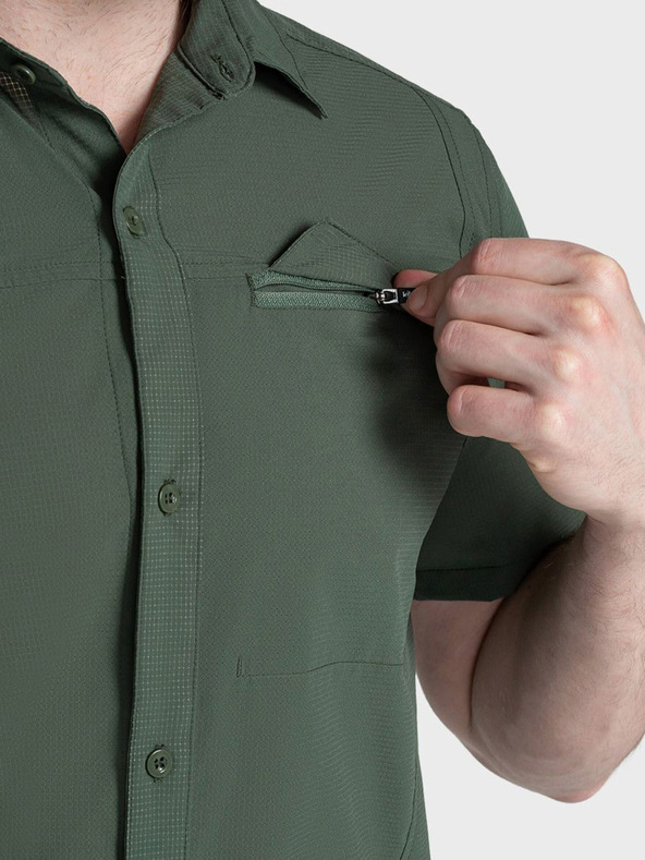 Kilpi Sötétzöld férfi rövid ujjú sporting Kilpi BOMBAY