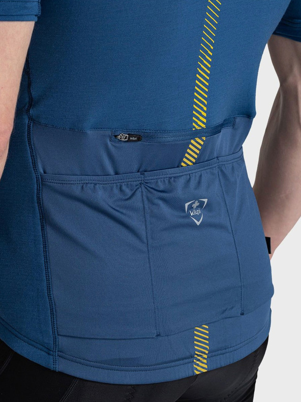 Kilpi Sötétkék férfi nyomtatott sportpóló Kilpi PETRANA