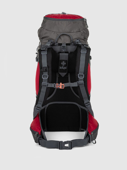 Kilpi Szürke és piros unisex sporthátizsák Kilpi ECRINS (45+5 l)