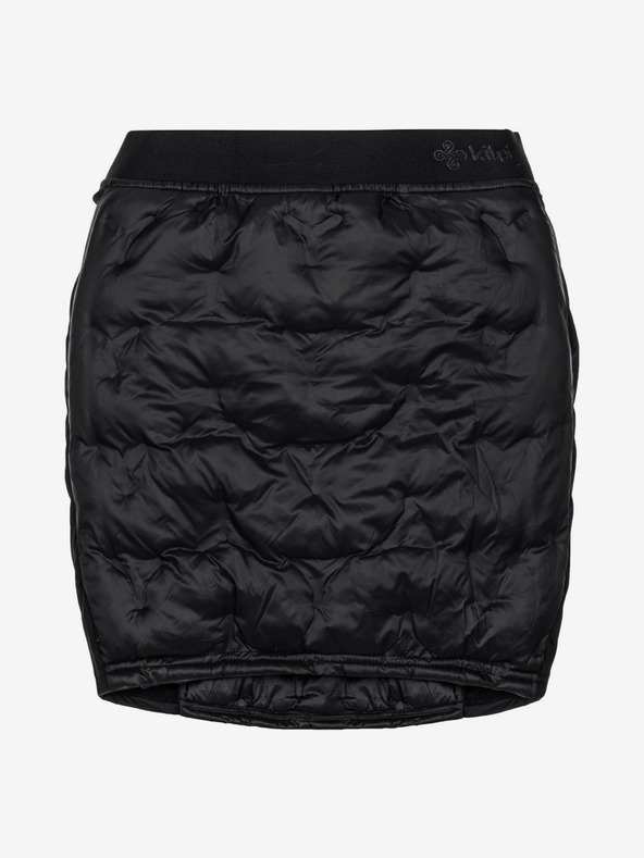 Kilpi Fekete női téli steppelt szoknya Kilpi LIAN