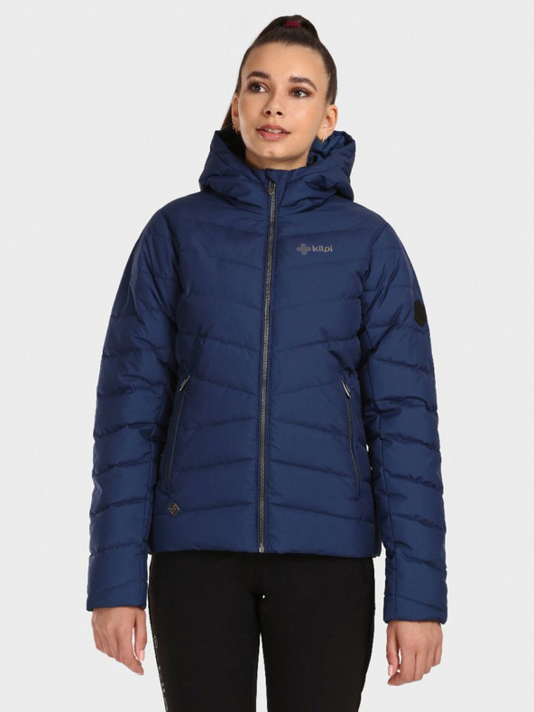 Kilpi Sötétkék női téli steppelt kabát Kilpi TASHA