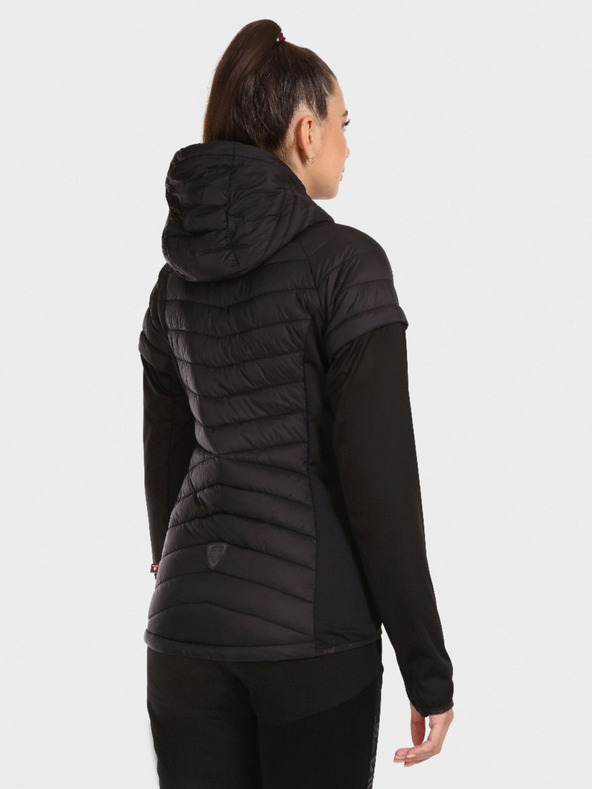 Kilpi Fekete női steppelt kabát Kilpi VERONS