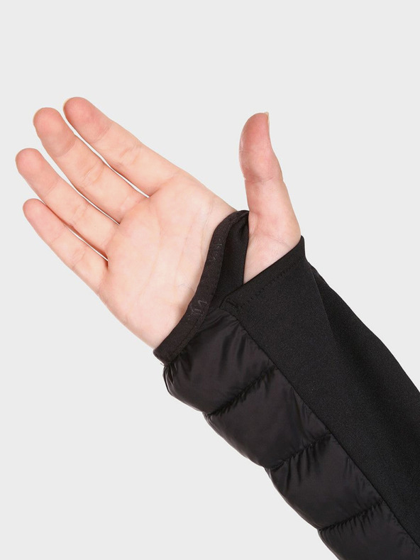 Kilpi Fekete női téli steppelt kabát Kilpi ACTIS