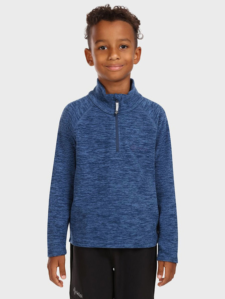 Kilpi Sötétkék fiú fleece kapucnis pulcsi Kilpi ALMERI