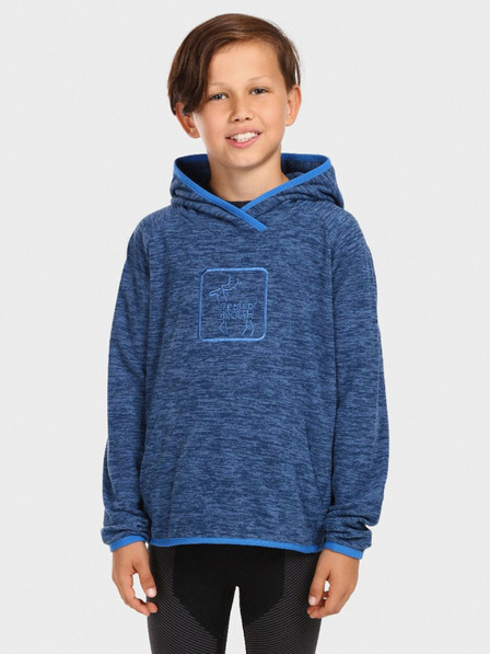 Kilpi Kék fiú fleece kapucnis pulcsi Kilpi FLOND