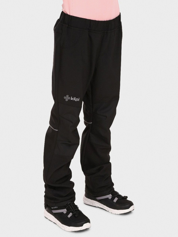 Kilpi Fekete gyerek softshell nadrág Kilpi RIZO