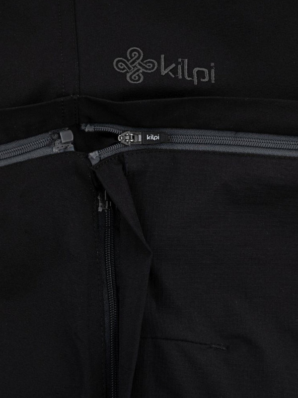 Kilpi Fekete férfi szabadtéri nadrág Kilpi HOSIO