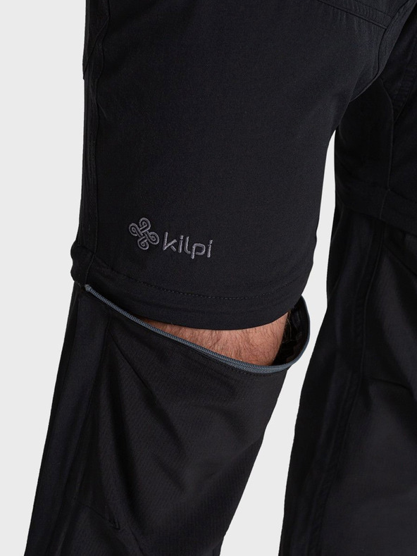 Kilpi Fekete férfi szabadtéri nadrág Kilpi HOSIO