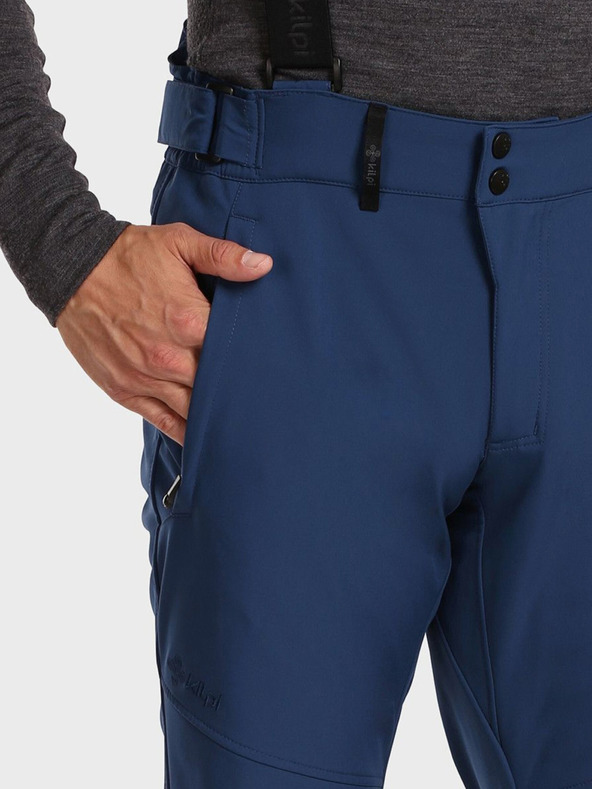 Kilpi Sötétkék férfi softshell síelőnadrág Kilpi RHEA