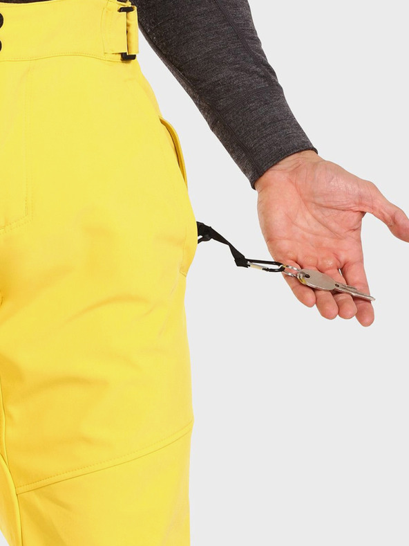 Kilpi Sárga férfi softshell síelőnadrág Kilpi RHEA