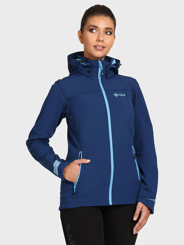 Kilpi Sötétkék Kilpi RAVIA női softshell kabát