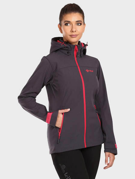 Kilpi Sötétszürke női softshell dzseki Kilpi RAVIA