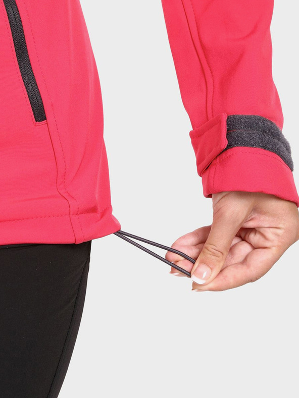Kilpi Sötét rózsaszín női softshell dzseki Kilpi RAVIA