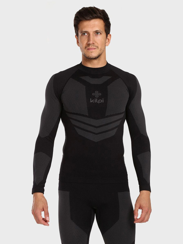 Kilpi Fekete férfi thermo póló KILPI NATHAN