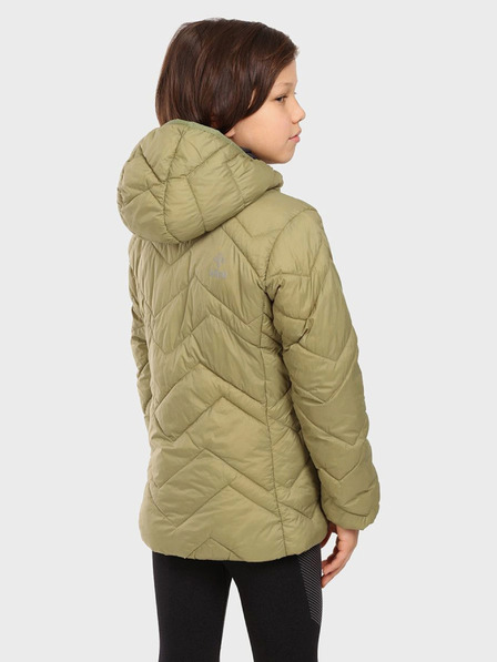 Kilpi Zöld gyerek téli steppelt kabát Kilpi REBEKI