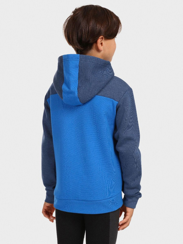 Kilpi Kék fiú cipzáras kapucnis pulóver KILPI PREDA