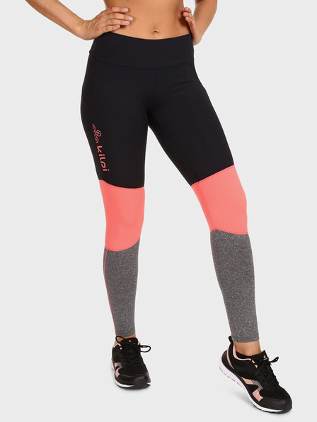 Kilpi Fekete és rózsaszín női sportleggings Kilpi ALEXO