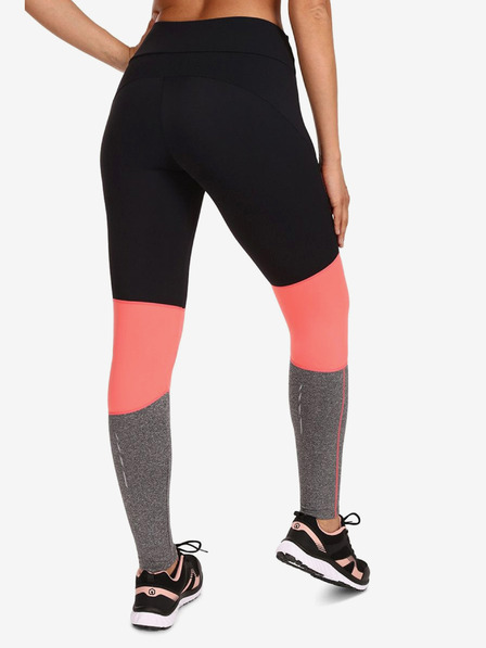Kilpi Fekete és rózsaszín női sportleggings Kilpi ALEXO