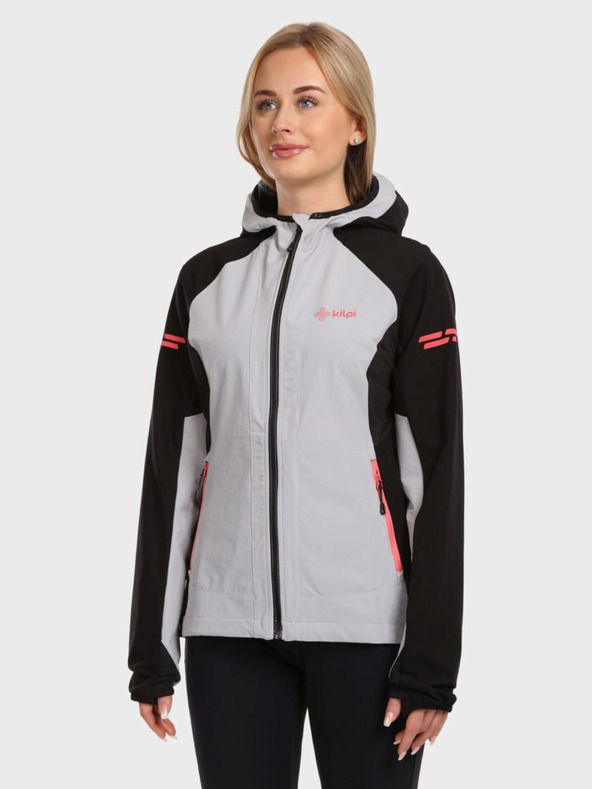 Kilpi Fekete és szürke női sportdzseki Kilpi BALEO