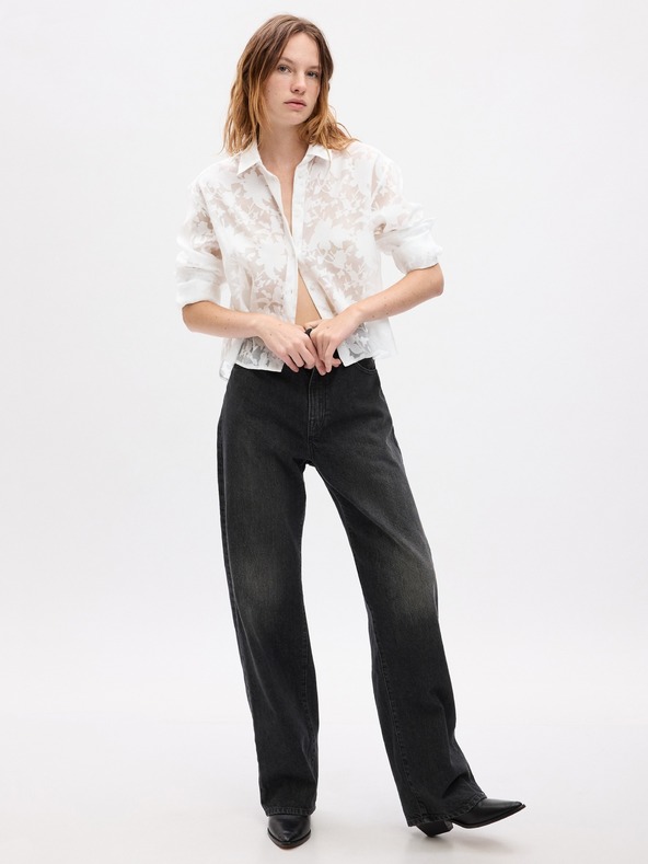 GAP Csipkés crop blúz GAP