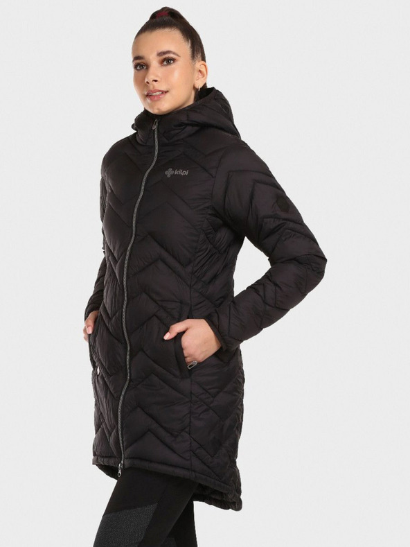 Kilpi Fekete női télikabát Kilpi LEILA-W