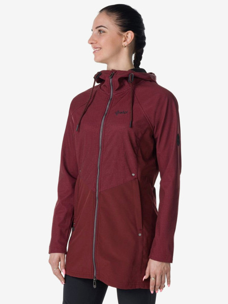 Kilpi Női bordó softshell kabát Kilpi LASIKA-W
