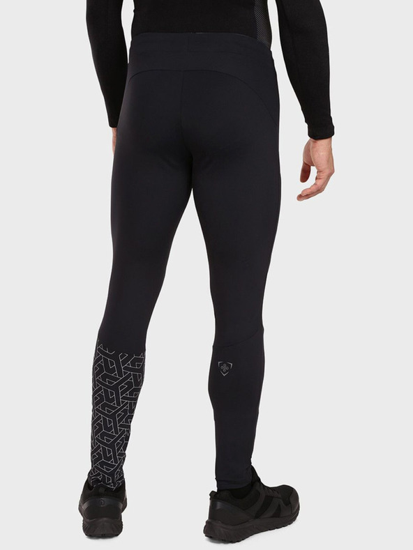 Kilpi Fekete férfi futó leggings Kilpi ALEXO-M