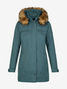 Kilpi Sötétzöld női télikabát Kilpi PERU-W