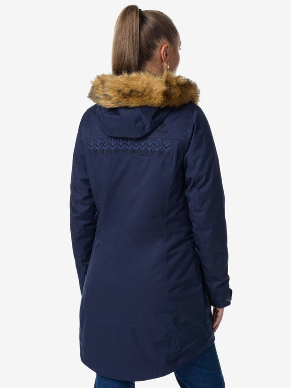 Kilpi Sötétzöld női télikabát Kilpi PERU-W