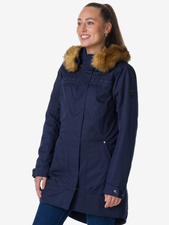 Kilpi Sötétzöld női télikabát Kilpi PERU-W